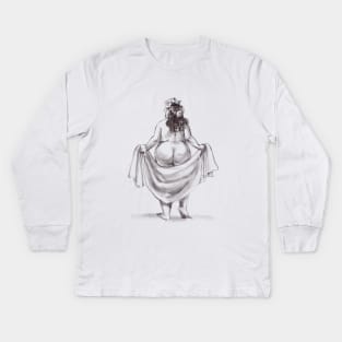 Goddess Kids Long Sleeve T-Shirt